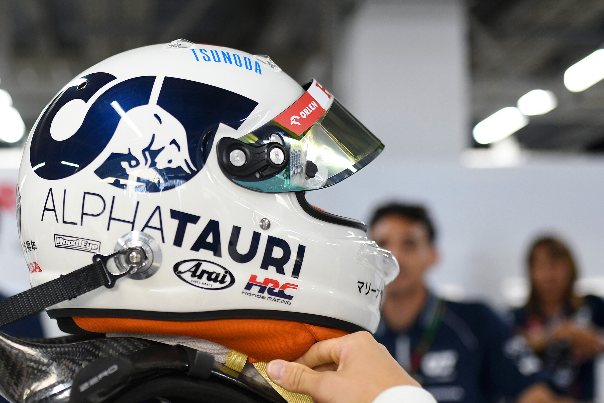 日本GP スペシャルヘルメット紹介 - Yuki Tsunoda - 角田裕毅